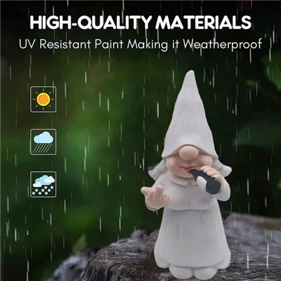 Funny Female Gnome Statue for Outdoor use - Garden Yard Decoration Home - Picture 4 of 5
